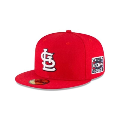 Sapca New Era St. Louis Cardinals MLB 2006 World Series Wool 59FIFTY Fitted - Rosii